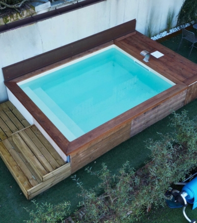 EcoBox Piscina Container Installata in casa