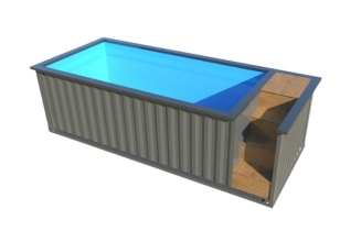 Piscina in Container EcoBox Gaia